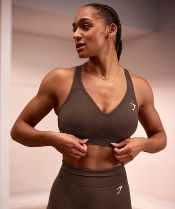 Vital Seamless V Neck  Sports Bra