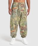 Lifting Oversized Printed Woven Pants