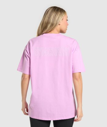 Trace Graphic Oversized T-Shirt