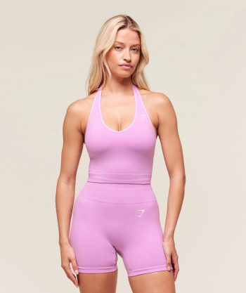 Vital Seamless Halter Neck Tank