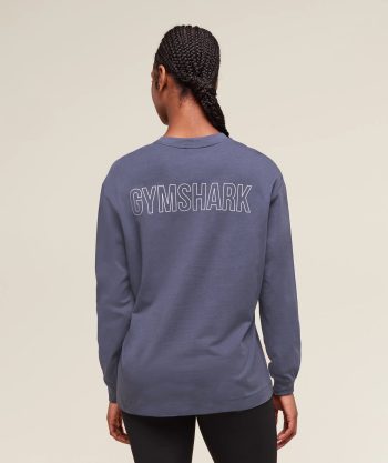 Trace Graphic Long Sleeve Top