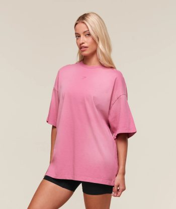 Summer Tie-Dye Graphic Oversized T-Shirt