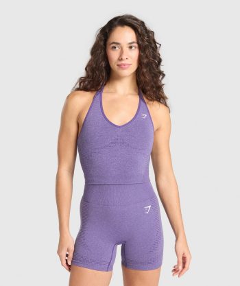 Vital Seamless Halter Neck Tank
