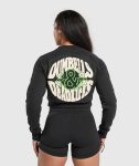 Dumbells & Deadlifts Crop Sweater