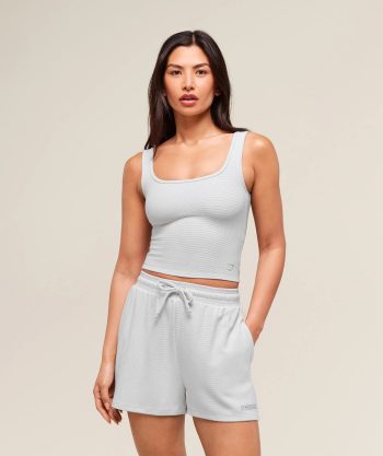 Waffle Cropped Tank
