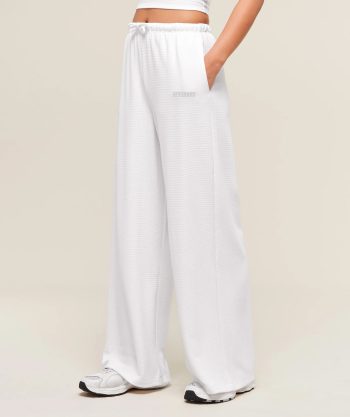 Waffle Wide Leg Pants
