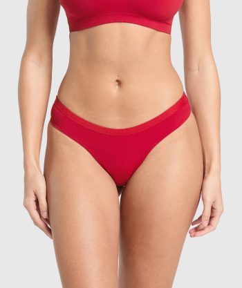 Seamless Dipped Front Thong