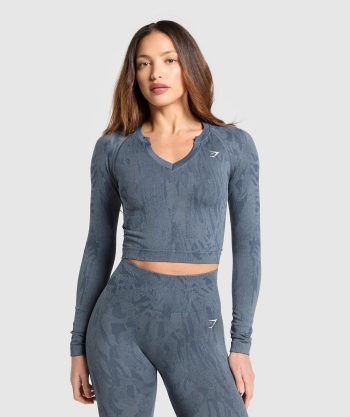 Adapt Camo Seamless Long Sleeve Top