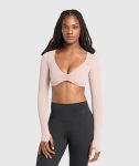 Ruched Long Sleeve Top