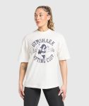 Lifting Girl Graphic Oversized Tee