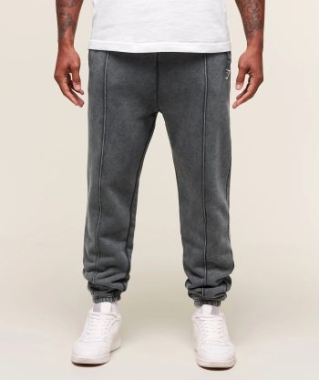 Washed Pintuck Joggers