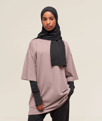 Covered Longline Cotton T-Shirt