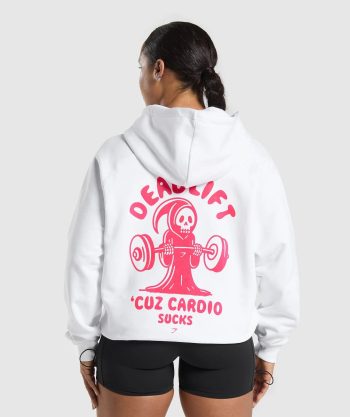 Graphic Reaper Oversized Hoodie