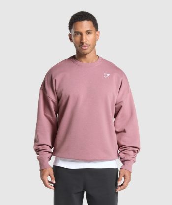 Oversized Crest Crew