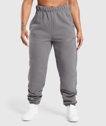 Embroidered Oversized Jogger