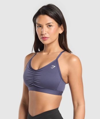 Ruched Sports Bra