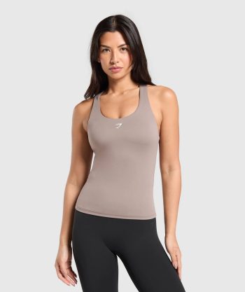 Everyday Racer Back Tank With Shelf