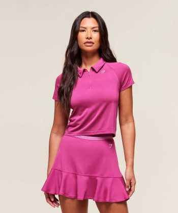 Retro Seamless Midi Polo