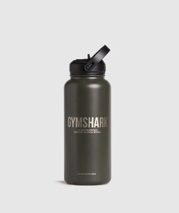 Metal Insulated Straw Bottle 1L
