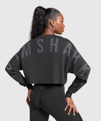 Wordmark Graphic Long Sleeve Top