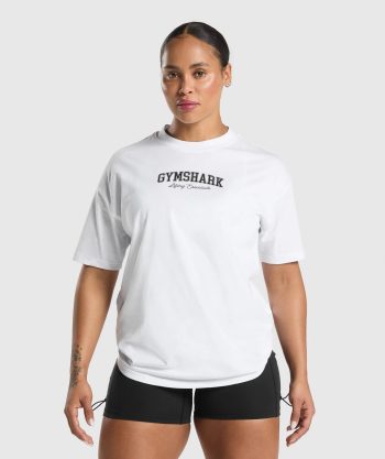 Lifting Essentials Graphic Oversized T-Shirt