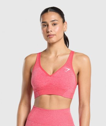 Vital Seamless V Neck Sports Bra