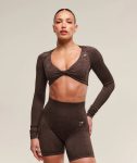Adapt X Whitney Animal Seamless Long Sleeve Top