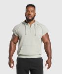 Legacy 1/4 Zip Cap Sleeve Hoodie
