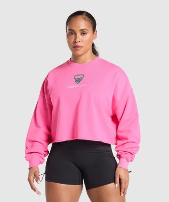 Kettlebell Cutie Cropped Sweatshirt