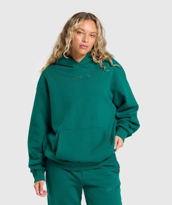 Embroidered Oversized Hoodie