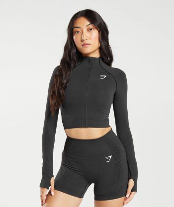 Vital Seamless Midi Zip Up Jacket