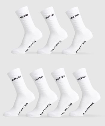 Graphic Crew Socks 7PK