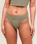 Cotton Graphic Thong