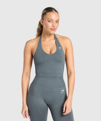 Vital Seamless Halter Neck Tank