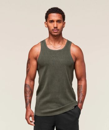 Washed Premium Ribbed Tank