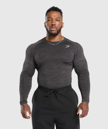 Geo Animal Seamless Long Sleeve T-Shirt